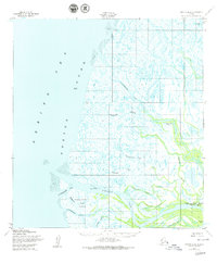 Topo map Kwiguk D-6 Alaska
