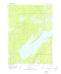 Topo map Lake Clark A-5 Alaska