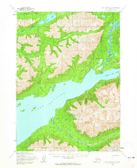 Download a high-resolution, GPS-compatible USGS topo map for Lake Clark B-3, AK (1965 edition)