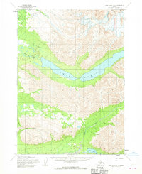 Download a high-resolution, GPS-compatible USGS topo map for Lake Clark C-3, AK (1970 edition)