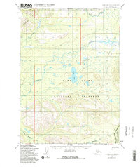 Download a high-resolution, GPS-compatible USGS topo map for Lake Clark C-4, AK (1986 edition)