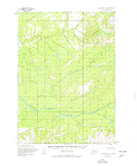 Topo map Lake Clark C-5 Alaska