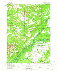 Download a high-resolution, GPS-compatible USGS topo map for Lake Clark C-7, AK (1964 edition)