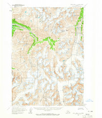 Topo map Lake Clark D-2 Alaska