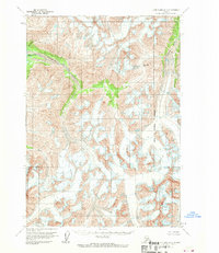Topo map Lake Clark D-2 Alaska