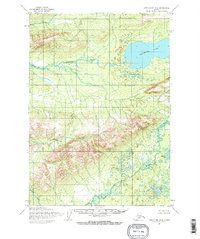 Download a high-resolution, GPS-compatible USGS topo map for Lake Clark D-6, AK (1968 edition)