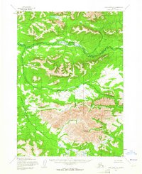 Download a high-resolution, GPS-compatible USGS topo map for Lake Clark D-7, AK (1964 edition)