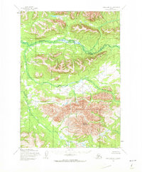 Download a high-resolution, GPS-compatible USGS topo map for Lake Clark D-7, AK (1973 edition)