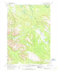 Topo map Lime Hills A-6 Alaska