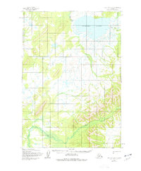 Topo map Lime Hills A-8 Alaska