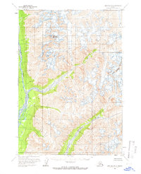 Topo map Lime Hills B-2 Alaska