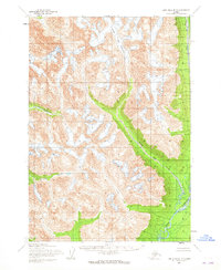 Topo map Lime Hills B-3 Alaska