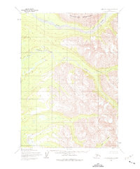 Topo map Lime Hills B-4 Alaska
