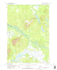 Topo map Lime Hills B-7 Alaska