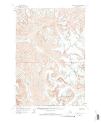 Topo map Lime Hills D-3 Alaska