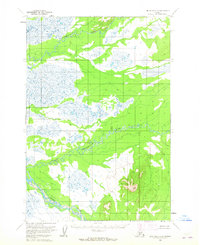 Topo map Lime Hills D-8 Alaska