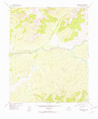 Topo map Livengood B-1 Alaska