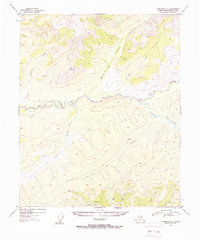 Topo map Livengood B-1 Alaska