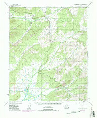 Download a high-resolution, GPS-compatible USGS topo map for Livengood B-3, AK (1985 edition)
