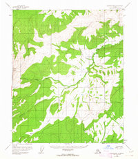 Topo map Livengood B-5 Alaska