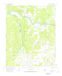 Topo map Livengood C-5 Alaska