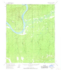 Topo map Livengood C-6 Alaska