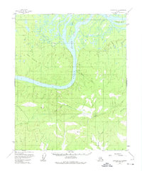 Topo map Livengood D-5 Alaska