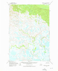 Topo map Marshall B-1 Alaska
