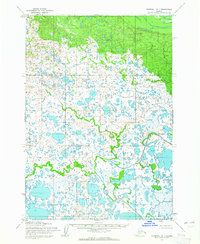 Download a high-resolution, GPS-compatible USGS topo map for Marshall B-1, AK (1965 edition)