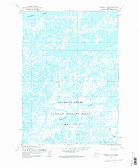 Topo map Marshall B-8 Alaska