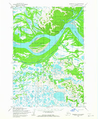 Download a high-resolution, GPS-compatible USGS topo map for Marshall D-3, AK (1964 edition)