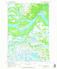 Download a high-resolution, GPS-compatible USGS topo map for Marshall D-3, AK (1966 edition)