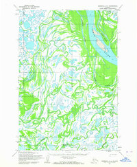 Topo map Marshall D-4 Alaska