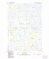 Topo map Marshall D-5 Alaska