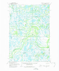 Download a high-resolution, GPS-compatible USGS topo map for Marshall D-6, AK (1975 edition)