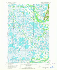 Download a high-resolution, GPS-compatible USGS topo map for Marshall D-8, AK (1964 edition)