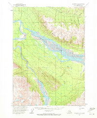 Download a high-resolution, GPS-compatible USGS topo map for McCarthy A-5, AK (1972 edition)