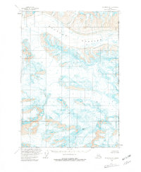 Topo map McCarthy B-1 Alaska