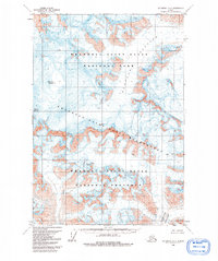 Topo map McCarthy B-2 Alaska