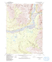 Download a high-resolution, GPS-compatible USGS topo map for McCarthy B-5, AK (1992 edition)