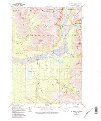 Topo map McCarthy B-5 Alaska