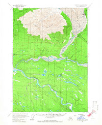 Topo map McCarthy B-6 Alaska
