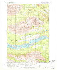 Topo map McCarthy B-7 Alaska