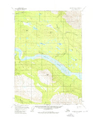 Topo map McCarthy B-8 Alaska