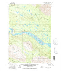 Download a high-resolution, GPS-compatible USGS topo map for McCarthy B-8, AK (1976 edition)