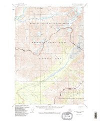 Download a high-resolution, GPS-compatible USGS topo map for McCarthy C-8, AK (1987 edition)