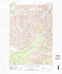 Download a high-resolution, GPS-compatible USGS topo map for McCarthy C-8, AK (1977 edition)