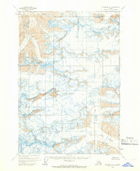 preview thumbnail of historical topo map of Alaska, United States in 1960
