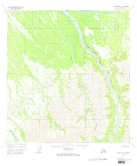 Topo map McGrath B-3 Alaska