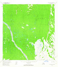 Topo map McGrath B-4 Alaska